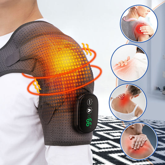 USB Rechargeable Convenient Electric Heating Shoulder Pad - Pearl’s Collection